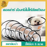 สำหรับสุนัขและแมว collar ป้องกันการเลียและกัด/ป้องกันรอยขีดข่วน/อาบน้ำสะอาด D&amp;C House อาบน้ำสะอาด 6 ขนาดให้เลือกปรับขนาดได้