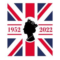 Queen Mourning Stickers British Queen Car Sticker Mourning the Queen Elizabeth II for Decoration Queens Jubilee Union Jack Flag Sticker classy