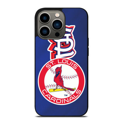 St. Louis Cardinals Phone Case for iPhone 14 Pro Max / iPhone 13 Pro Max / iPhone 12 Pro Max / XS Max / Samsung Galaxy Note 10 Plus / S22 Ultra / S21 Plus Anti-fall Protective Case Cover 288