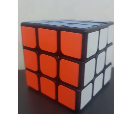 ลูกบิด รูบิคผึกสมอง ทรงลูกบาศก์ 3x3x3 ฝึกสมอง เพิ่มไอคิว ลื่น ทน พื้นขาว (DianSheng White Rubiks Cube Magic Square 3 Layers) NO-222