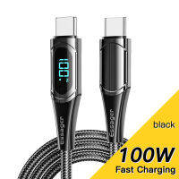 [COD]Essager PD 100W USB C ถึง USB Type C สายไฟ Fast r สำหรับ Xiaomi Poco3 Samsung สำหรับชาร์จศัพท์