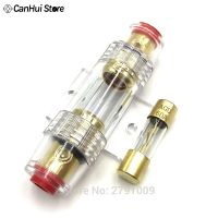 DC 12V Car Audio Refit Fuse Holder 8 Gauge 60A Car Stereo Audio Circuit Breaker Inline Fuse AUG Fuse holder Insurance Seat Fuses Accessories