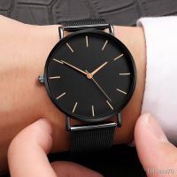 ⌚ A mechanical man watches the order contracted fashion thin mesh belt boys quartz watch