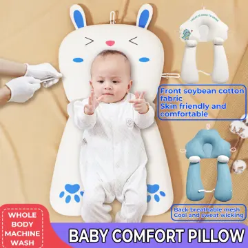 COD】Baby Stereotyped Pillow Newborn Sleep Security Artifact Soothing Fixed  Pillow Infant Side Head Shaping Adjustable Pillow Preventing Flat Head  Huggable Body Baby Pillow For Sleeping 0-3 years old children's sleep  safety artifact