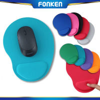 Fonken แผ่นรองเมาส์เล่นเกม Ergonomik Nyaman Dengan Bantalan Pergelangan Tangan Untuk คอมพิวเตอร์/แล็ปท็อป