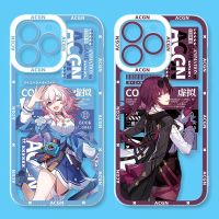 Honkai: Star Rail Kafka March 7th Soft Silicone Phone Case for iPhone 14 Pro Max 13 12 Mini 11 Pro XR XS X 8 7 6 6S Plus SE 2020  Screen Protectors