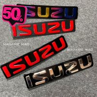 โลโก้ ISUZU กระจังหน้า D-MAX 2012-2019 ขนาด 31.2x6.3cm #โลโก้รถ  #โลโก้รถยนต์  #สติ๊กเกอร์รถ #Logo  #โลโก้