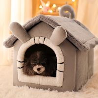 House-type kennel fouruniversal closed cat den removable and washabledog winter warmpet dog house