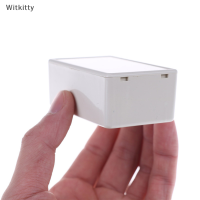 Witkitty สีเทาอ่อน70*45*30มม.กล่องพลาสติก DIY JUNCTION BOX