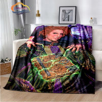 Hocus Pocus Series Blanket Flannel Cashmere Blanket Comfortable Warm All Seasons Blanket Suitable for Sofa or Bed Cover Office