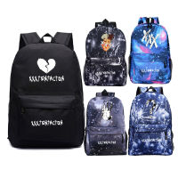 2021Mochila XXXTentacion Backpack Teenage Casual backpacks Students Boys Girls School Bags Laptop Bag Women Men Outdoor rucksack