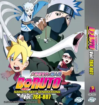 Anime DVD Boruto: Naruto Next Generations Vol. 280-293 Ending ENG