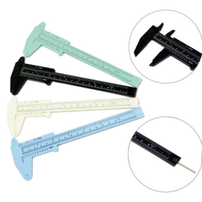 Makeup Measure Plastic Brow Stencil Ruler Guide Measuring Eyebrow Tool