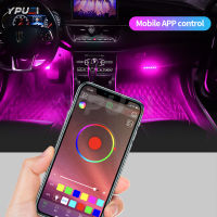 ภายในรถบรรยากาศ LED RGB Strip Light Dash ชั้นไฟตกแต่งสำหรับ Volvo XC90 S80 S60 S80L S60L V40 XC60 XC70 S90