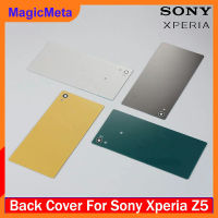 MagicMeta ฝาครอบกระจกฝาหลัง E6683 E6653 E6633สำหรับ Sony Xperia Z5 E6603พร้อมชิป NFC ด้านหลังสำหรับฝาครอบ SONY XPERIA Z5