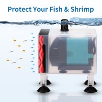 Aquarium Water Pump Protection Box Increase Height Filter Acrylic Box Sand Prevention Shock Absorption For Fish Tank Aquarium