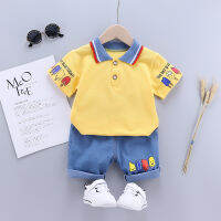 IENENS Summer 1-5 Years Kids Clothing Sets Boys Outfits 2PCS T-Shirt + Short Pants Fashion Children Suits