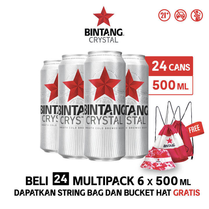 Berkas:Bir Bintang Bintang Crystal Bintang Pilsener Bintang, 52% OFF