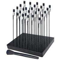 Model Painting Stand (19 X 14 Holes) and 26PCS Alligator Clip Sticks Set Modeling Tools (7.87 X 5.9Inch)