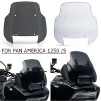 สำหรับ PAN AMERICA 1250 S PANAMERICA1250 PA1250 2021กระจกรถจักรยานยนต์กระจกบังลมหน้าจอด้านหน้ากระจกบังลม11 "แนวผจญภัย