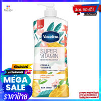 วาสลีน วิตามิน เซรั่ม ซิตรัส 550มลผลิตภัณฑ์ดูแลผิวVASELINE VITAMIN SERUM CITRUS 550ML