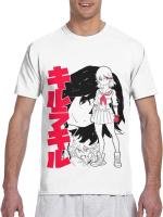 Geamla Anime Kill La Kill T Shirt Mens Summer Leisure Round Neck Short Sleeves Shirts