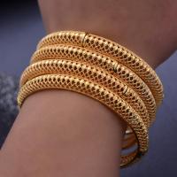 4Pcs Ethiopian Dubai Gold Color Bangles For Women DubaiAfricanArabMiddle East Bangles celets Party Wedding Gifts can open