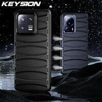 เคสสำหรับ Xiaomi ตัวกระจายความร้อน KEYSION 13 Pro 5G 13 Lite ซิลิโคนกันกระแทกที่ครอบสำหรับ Xiaomi 13 Lite 13 Pro 5G