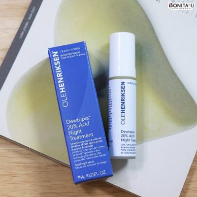 OLE HENRIKSEN Dewtopia 20 Acid Night Treatment 7 ml (ผลิต 04/22)