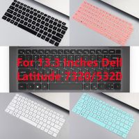 13.3 Inches Latitude 7320/5320 Soft Ultra-thin Silicone Laptop Cover Protector