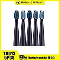 TB013 Replacement Sonic Electric Toothbrush 5 Brush Heads