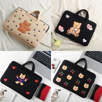 เคสแล็ปท็อปลายหมีน่ารัก11.6กระเป๋าถือ12,13,14,15,15.6นิ้วสำหรับแล็ปท็อป Macbook Air Pro 13 A2337