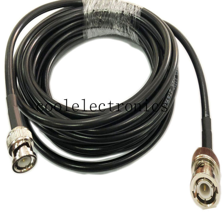 LMR195 BNC male to BNC male Connector RF Coaxial Coax Extension Cable 50ohm 50CM 1/2/3/5/10/15/20/30m