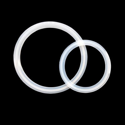 Silicon Sealing Strip Gasket Ring Washer For Homebrew Fit 1/2 quot; 3/4 quot; 1 quot; 1.5 quot; 2 quot; 2.5 quot; 3 quot; 3.5 quot; 4 quot; Sanitary Tri Clamp Ferrule