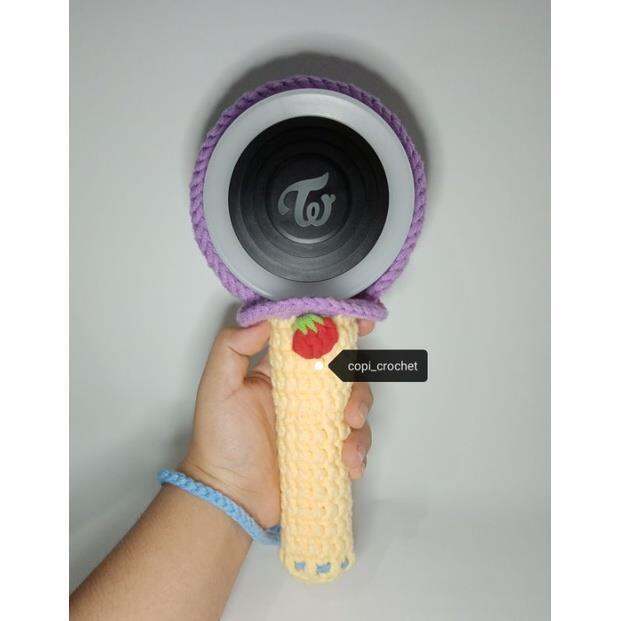 CANDY BONG Z Lightstick Cover/Sleeve Crochet Mina inspired Lazada PH