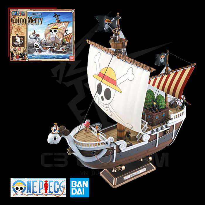 Mua Bộ mô hình lắp ráp thuyền One Piece Going Merry