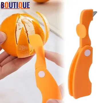 6PCS Orange Peeler Orange Peeler Tool Plastic Lemon Citrus Peeler Easy Open