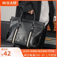 The new mens handbags aslant bag fashion business bag computer bag leisure bag han edition mens bags single shoulder bag