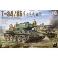 BT-027ขอบ1/35 T-34/85 112ป้อมปืนคอมโพสิต W/ 5RES &amp; WORKABLETRACK &amp; โลหะ