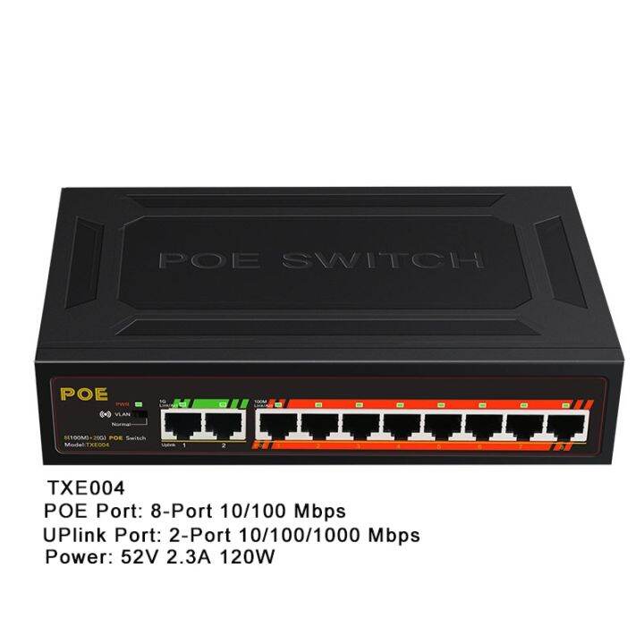 high-quality 10/100/1000 Mbps 6/10/16 Port Poe Gigabit Poe Suis Aktif ...