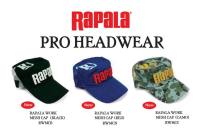 เครื่องแต่งกายตกปลา หมวก Rapala Pro Headwear Work Mesh Cap