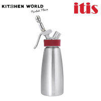 ITIS 101-1101 1.0L Professional Gourmet Whip Plus S/S Red / กระบอกวิปครีมสแตนเลส