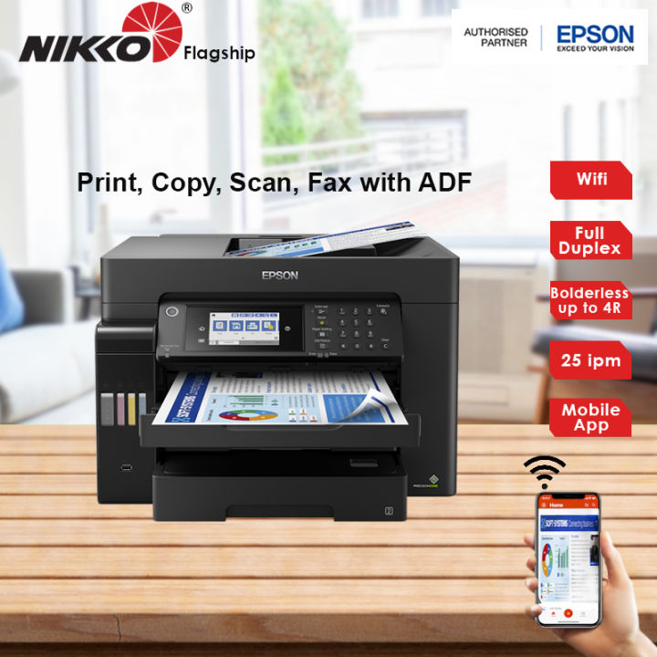 Singapore Warranty Epson L15150 Business A3 Wi Fi Duplex All In One Ecotank Ink Tank Inkjet 6293