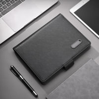 A5 manager pilofax Notebook padfolio folder with mobile stand rack 8000 mAh wire and wireless battery charger