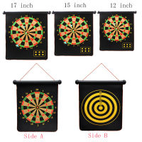 1517นิ้วแม่เหล็กโผคณะกรรมการปาเป้าสูทสองด้าน Flocking Dartboards ปาเป้าแผ่นของความปลอดภัยโผความปลอดภัยเกมกระดานของเล่น