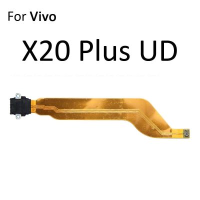 สายแผงวงจรเคเบิลแบบยืดหยุ่นชาร์จหัวเชื่อมปลั๊ก USB แท่นชาร์จสำหรับ Vivo X9 X20บวก X21 UD X21i X23 X27แฟนตาซี X30 Pro