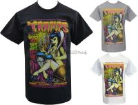 The Cramps Mens PSYCHOBILLY T-Shirt Frankenstein Zombie Pin-up Garage Punk