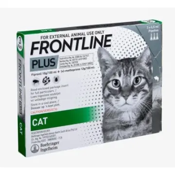 Frontline plus for outlet cats green