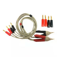 2023 above Lnsulated Banana Test ClipsKelvin Test LeadsDigital Bridge LCR Test Leads, Universal 4 Terminal Plug Writers.