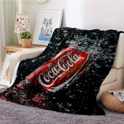 Pepsi Printed Blanket Sofa Office Nap Air Conditioning Flannel Soft Keep Warm Can Be Customized L4